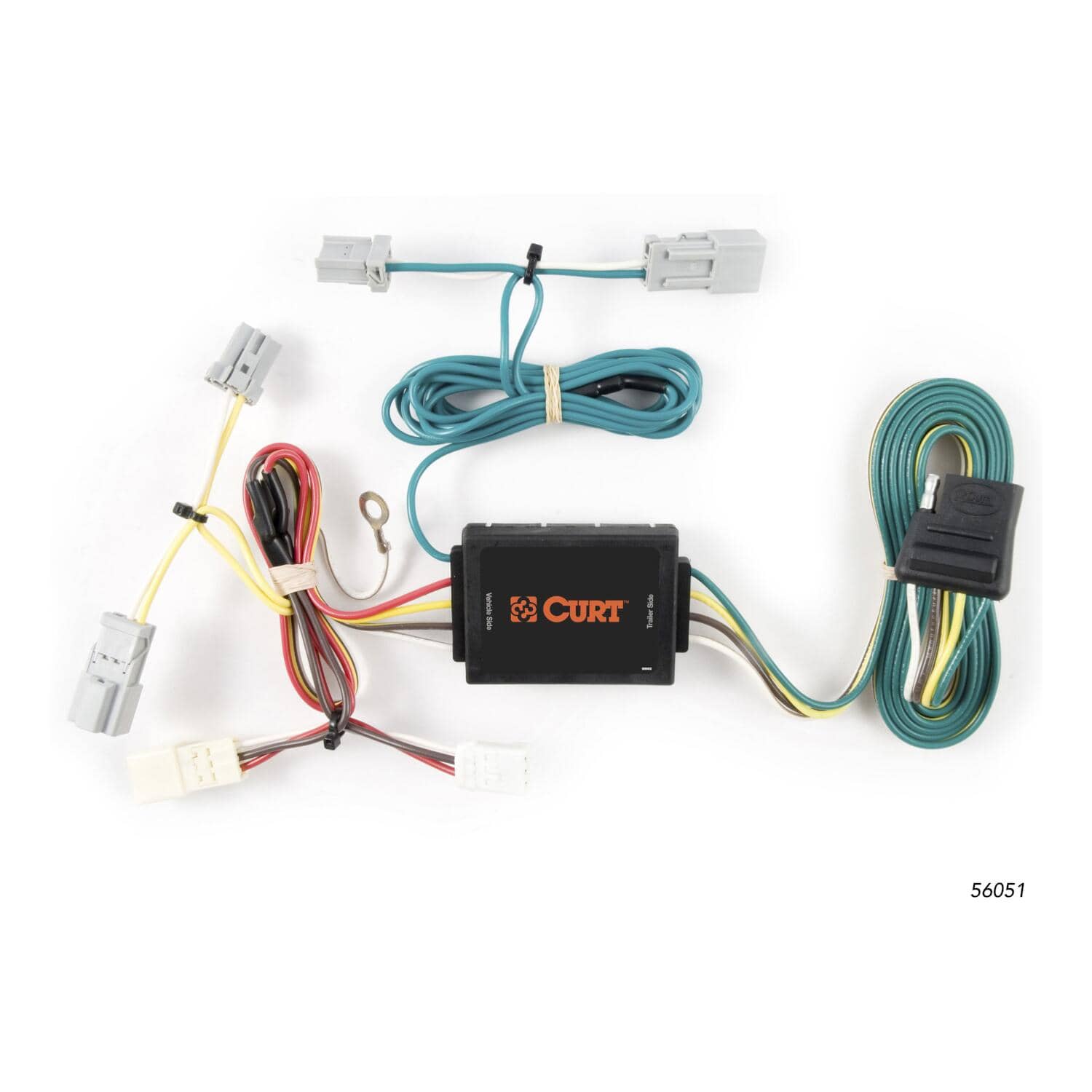 CURT 56051 4-FLAT WIRE HARNESS 06-15 CIVIC (EXCLUDING HYBRID) CURT 56051