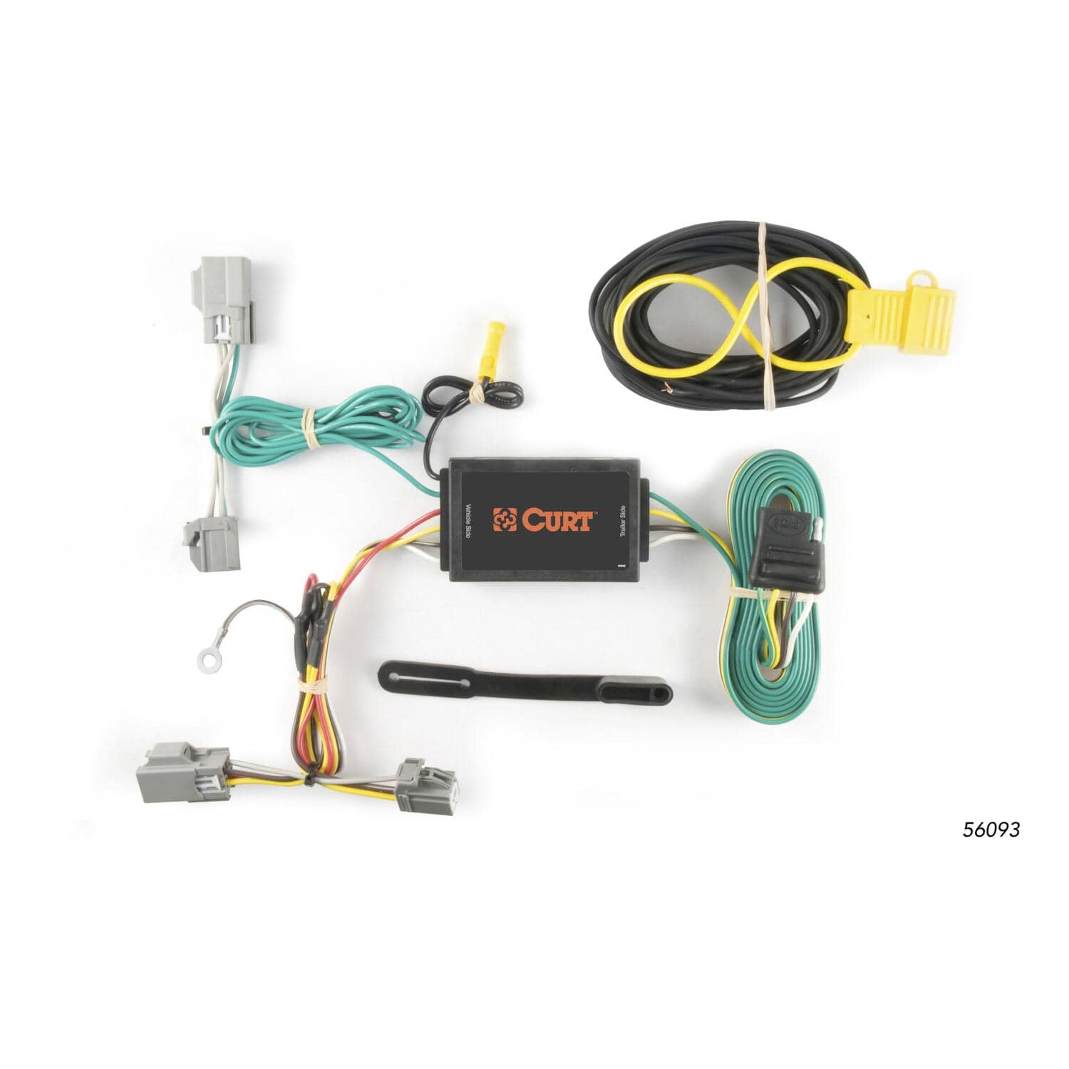 CURT 56093 4-FLAT WIRE HARNESS TAURUS/EXPLORER/ MKS CURT 56093