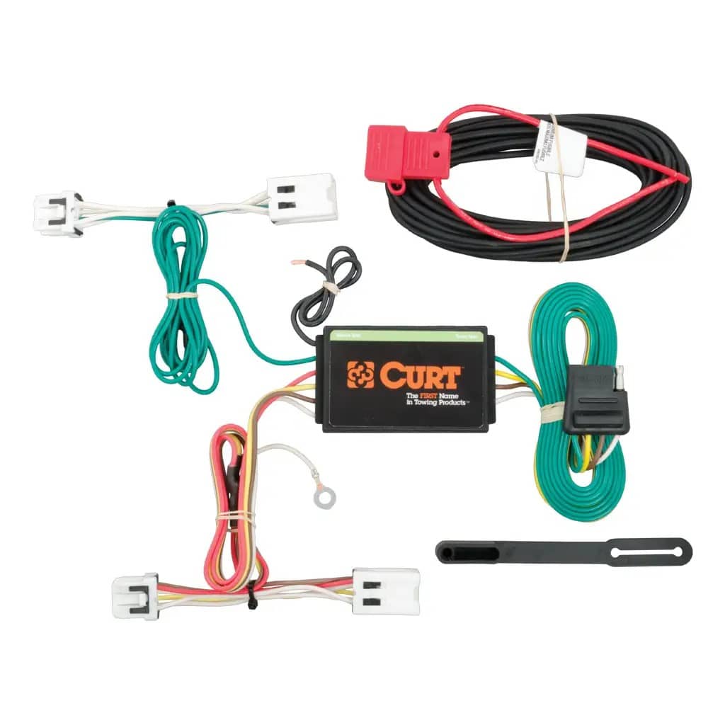 CURT 56227 4-FLAT WIRE HARNESS 11-25 LEAF CURT 56227
