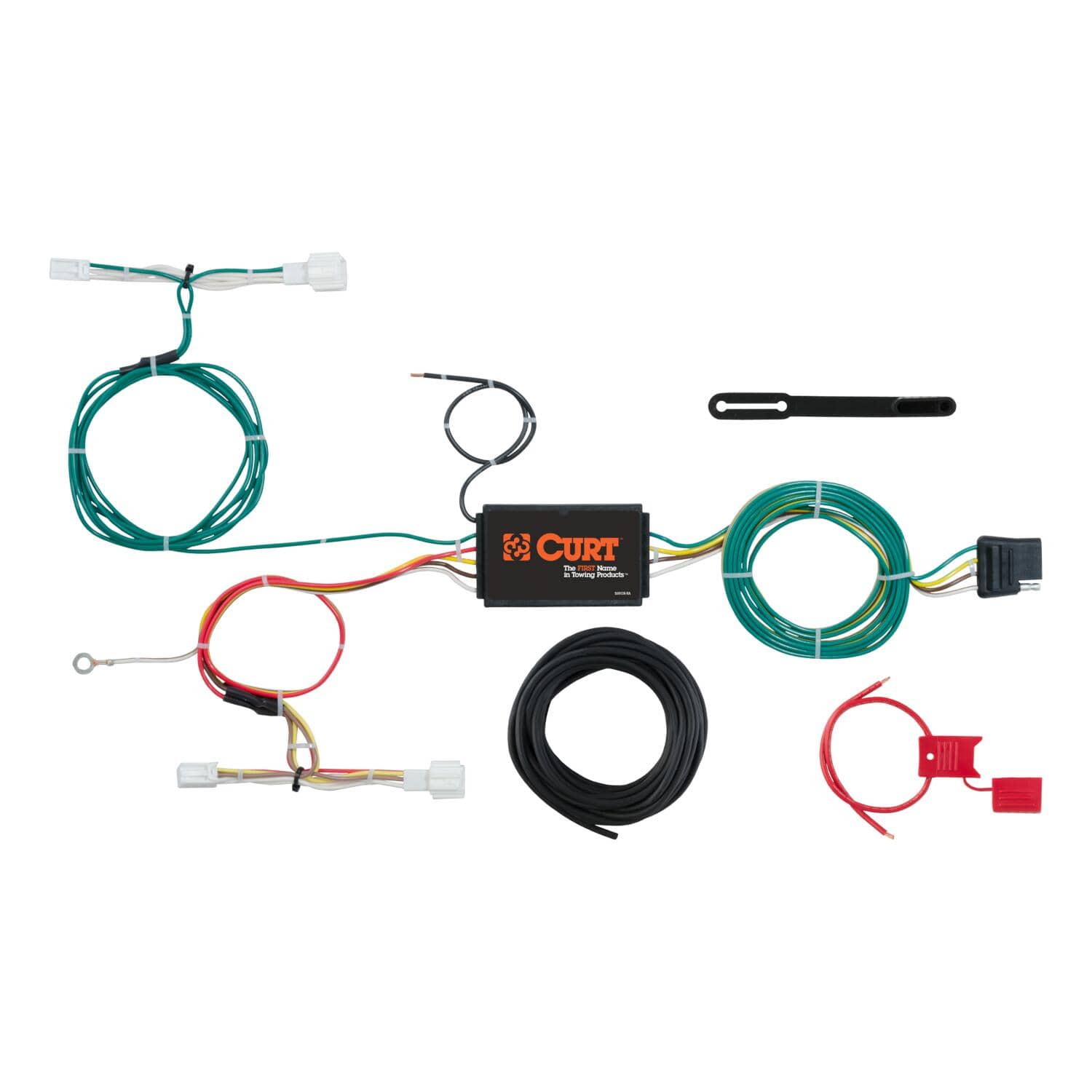 CURT 56300 4-FLAT WIRE HARNESS CX-3/MX-5 MIATA/ MAZDA 6 CURT 56300
