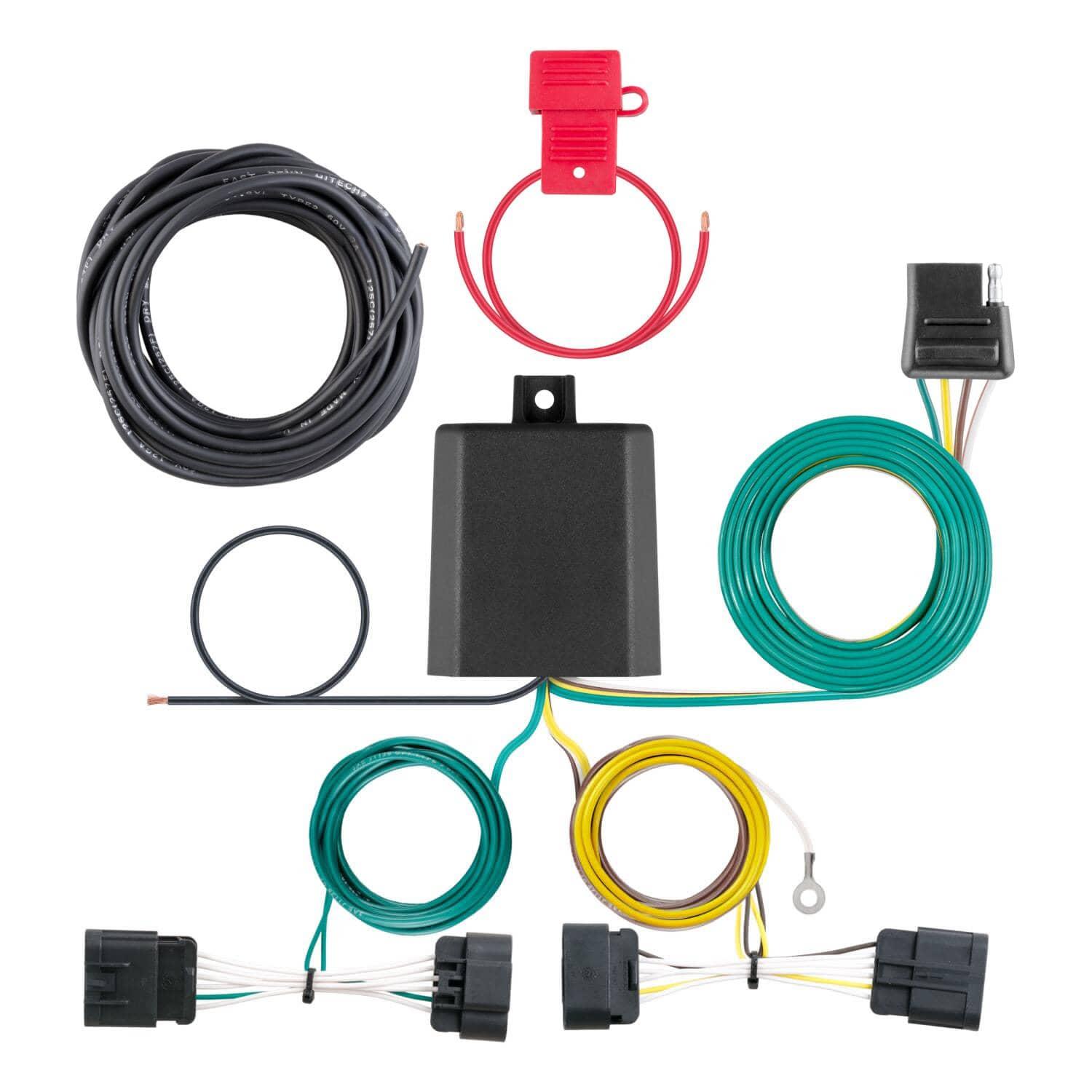 CURT 56336 4-FLAT WIRE HARNESS 14-26 DURANGO CURT 56336
