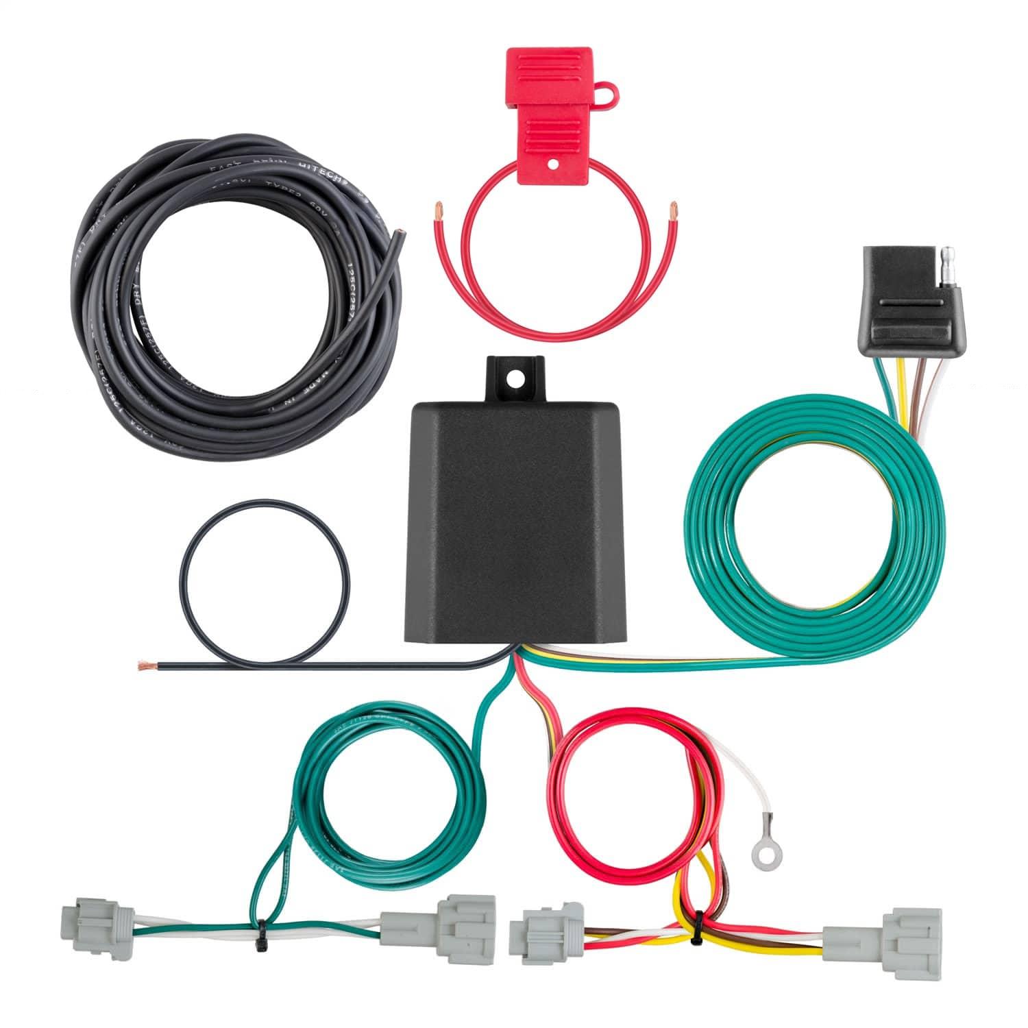 CURT 56459 4-FLAT WIRE HARNESS 21-26 ROGUE CURT 56459