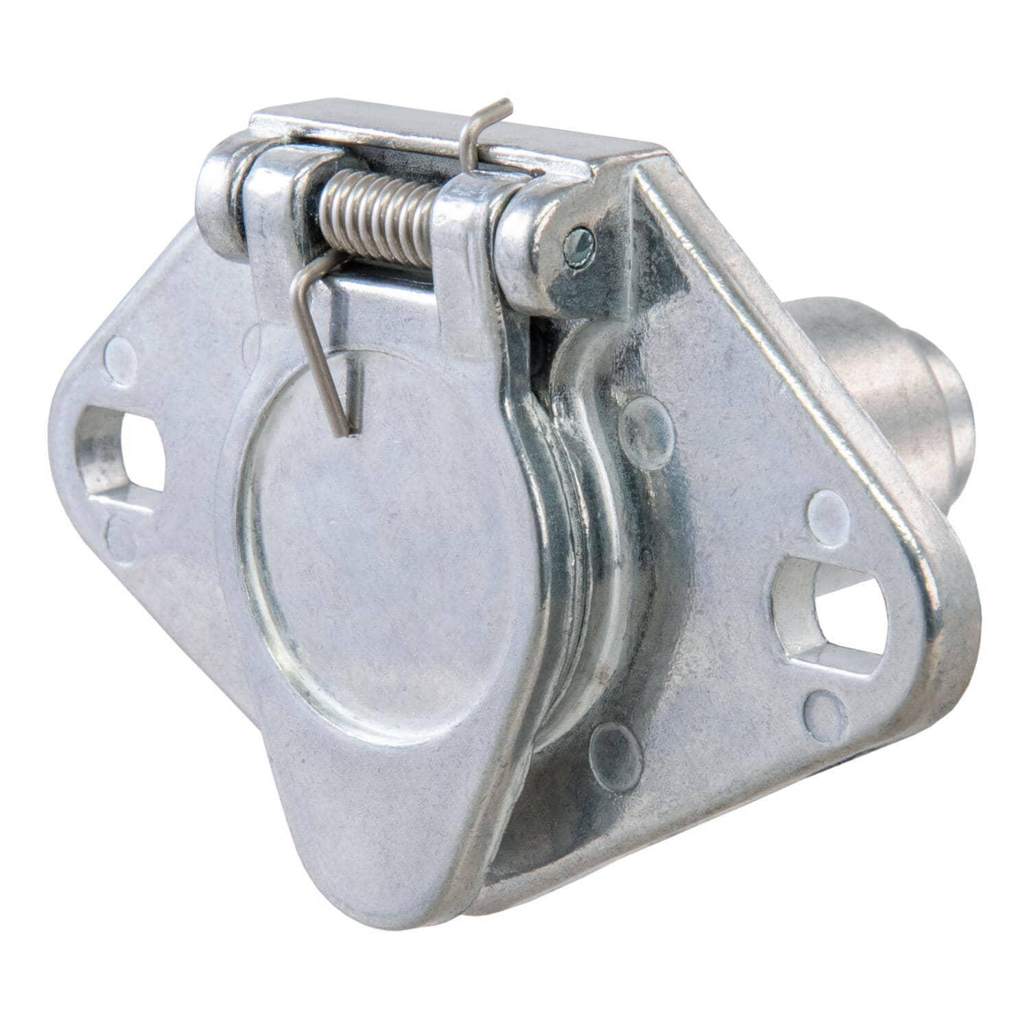 CURT 58090 6-WAY ROUND VEHICLE SIDE CURT 58090