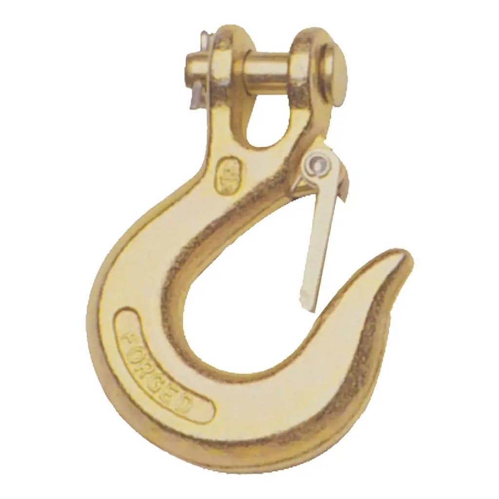CURT 81900 1/4" Safety Latch Clevis Hook (7,800 lbs, 1/4" Pin) CURT 81900