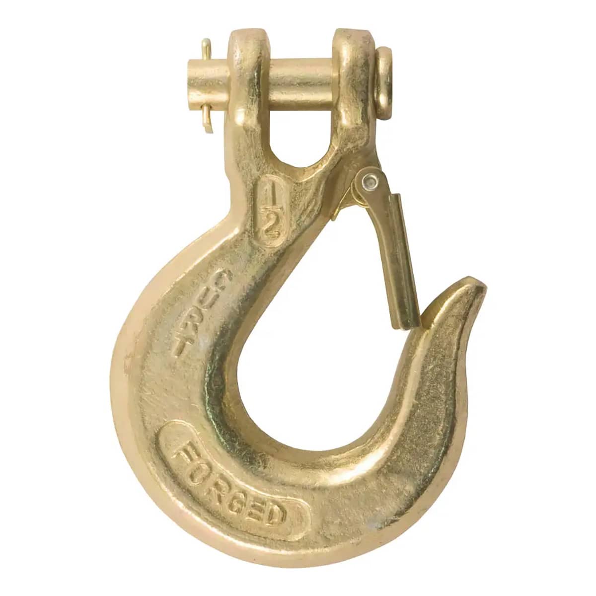 CURT 81910 1/2" SAFETY LATCH CLEVIS HOOK 35000 LBS 1/2" PIN CURT 81910