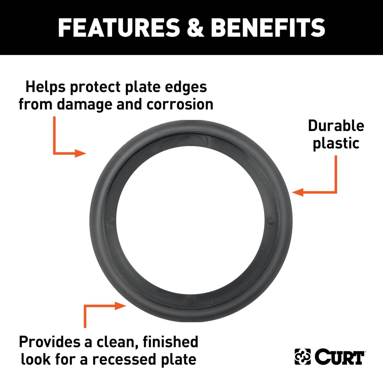 CURT 83720 TIE-DOWN BACKING PLATE CURT 83720