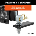 CURT 17200 Sway Control Kit - view 5
