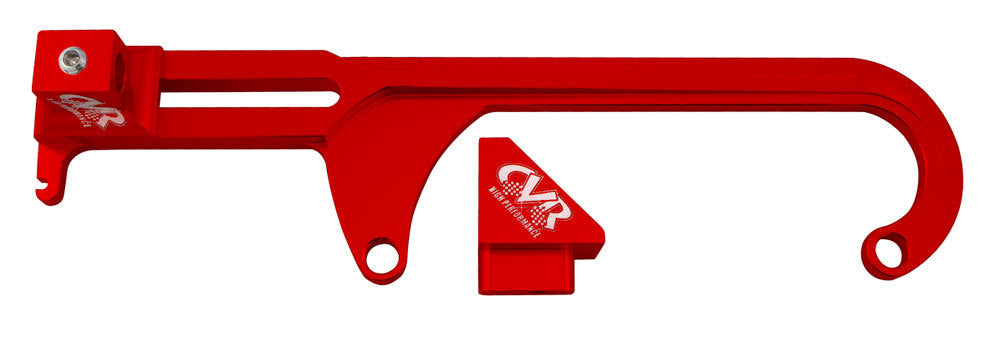 CVR Performance 64500R 4500 Throttle Cable Brkt GM & Morse - Red CVR Performance 64500R