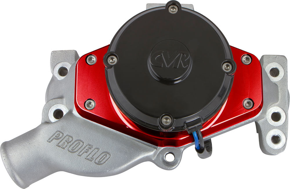 CVR Performance 7550R SBC Electric Water Pump 55gpm Red CVR Performance 7550R