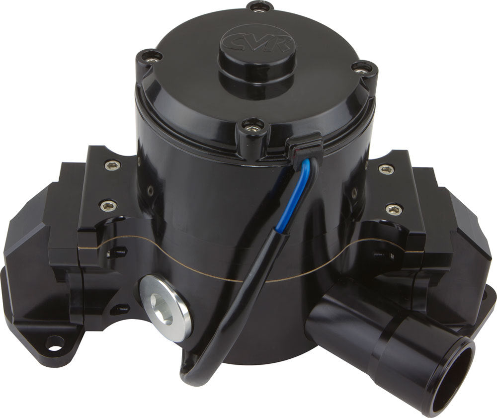 CVR Performance 8502BK SBF Billet Alum Electric Water Pump Black CVR Performance 8502BK