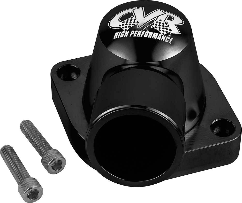 CVR Performance TSH5BK Thermostat Housing GM LS w/ 1-1/2 - Black CVR Performance TSH5BK