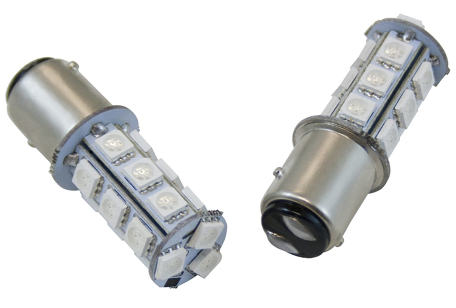 LED Bulb; 1157 Bulb Type; Twist Mount; Amber; 360 Deg.; 1 Pair; IPCW CWB-1157LA18