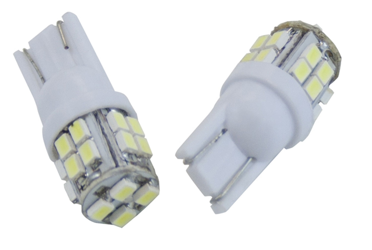 LED Bulb; 194 Bulb Type; Waffle Mount; White; 20 LED; 360 Deg.; 1 Pair; IPCW CWB-194LW20