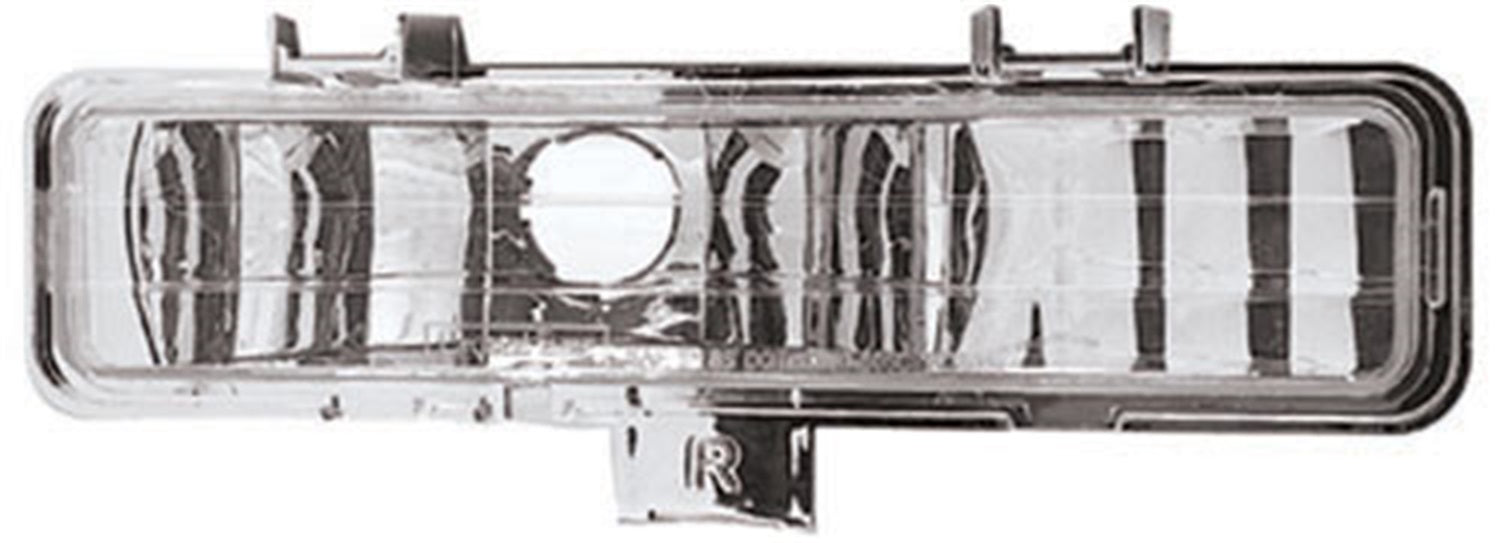 Bumper Lights; Front; Crystal Diamond Cut; IPCW CWB-305C