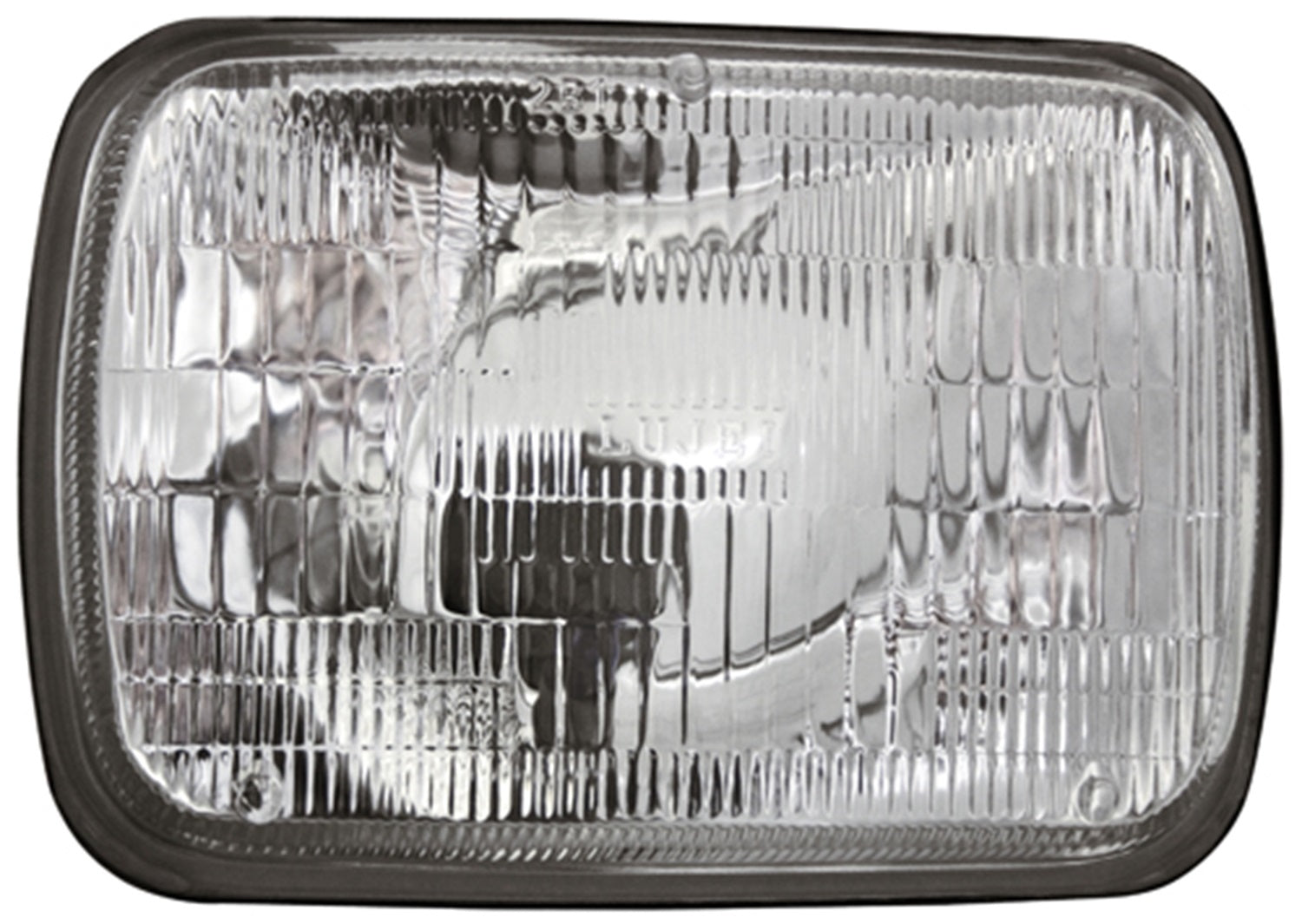 Conversion Headlight; 7 x 6 in. Rectangular; Plain w/o H4 Bulb; 1 pc.; IPCW CWC-7005