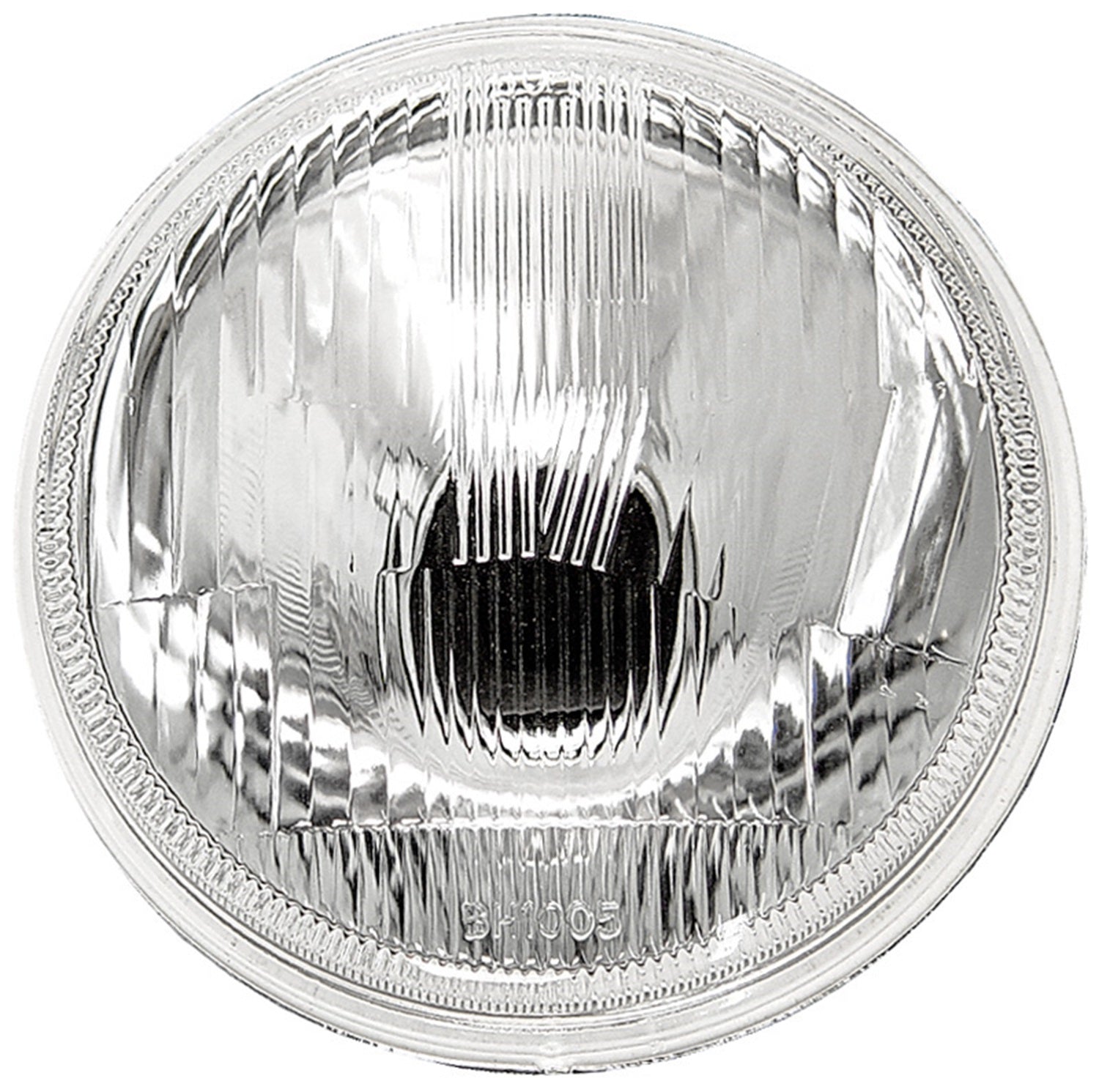 Conversion Headlight; 7 in. Round; Plain w/o H4 Bulb; 1 pc.; IPCW CWC-7006