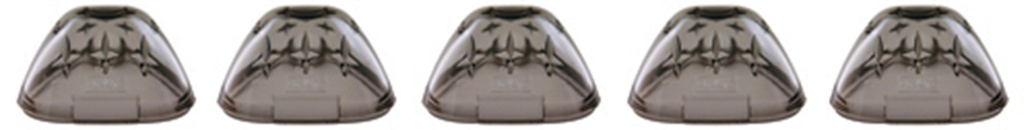 Cab Roof Lights; Platinum Smoke; 5 pc.; IPCW CWC-SDCABS