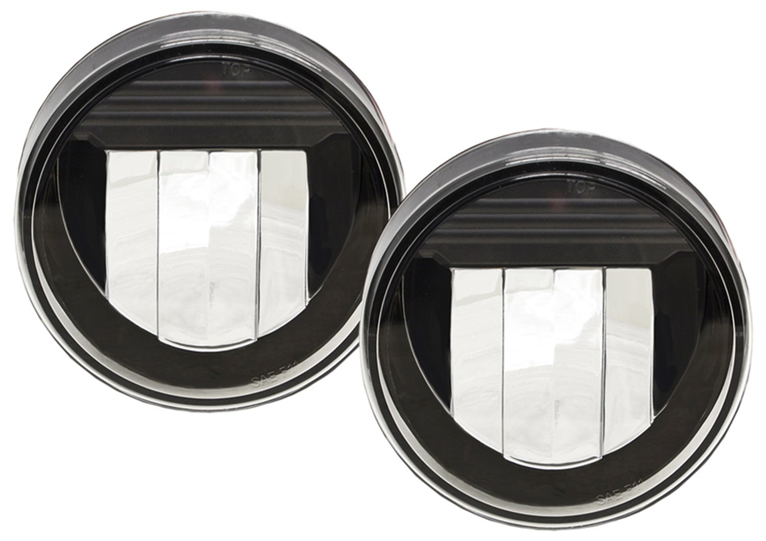 Fog Lights; LED; Black; IPCW CWF-568B2