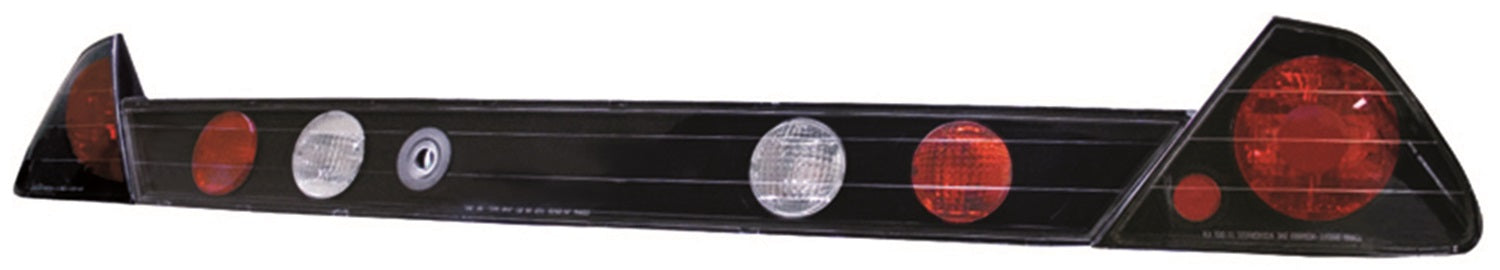 Crystal Eyes™ Tail Lamps; Bermuda Black; 3 pc.; IPCW CWT-712BB3