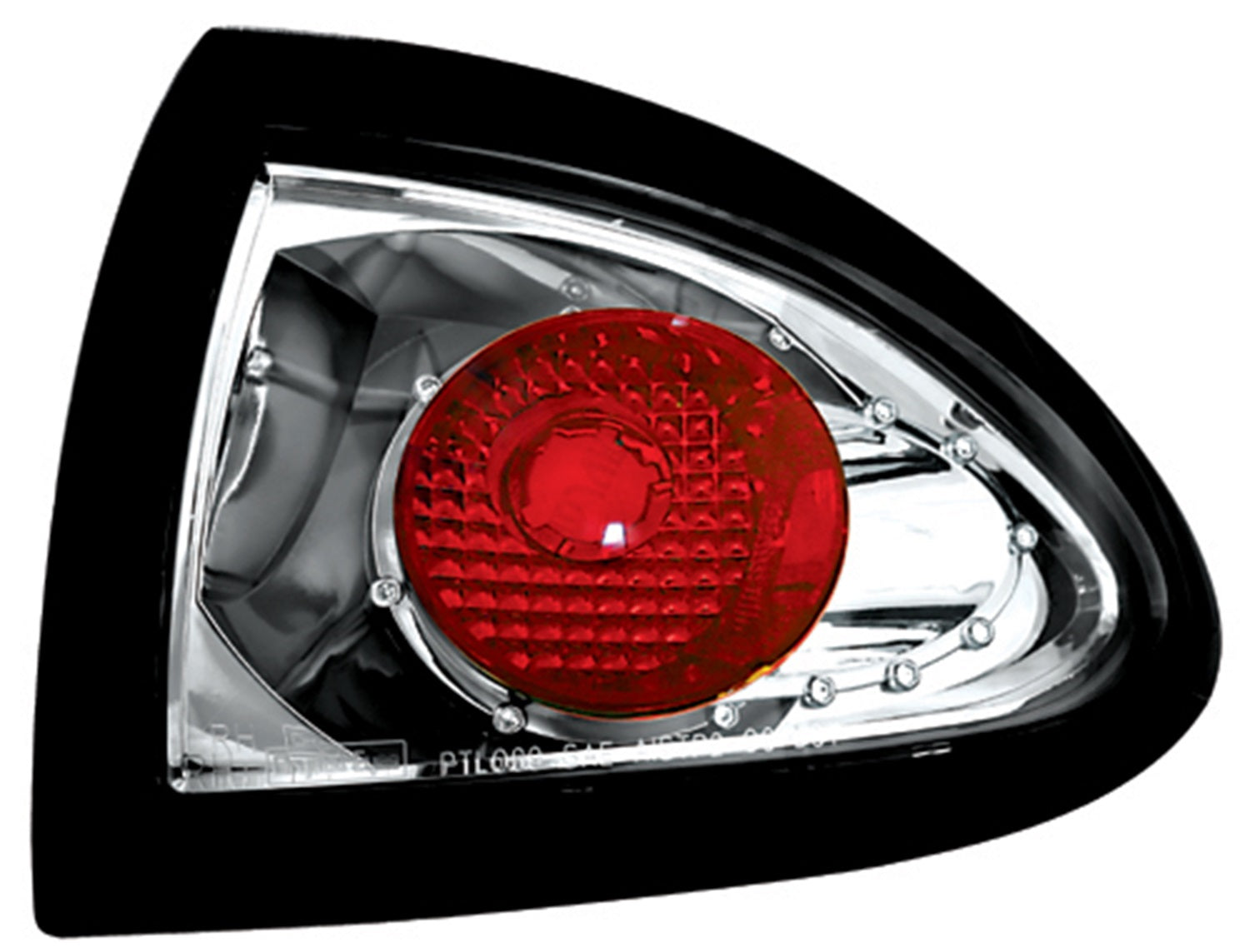 Crystal Eyes™ Tail Lamps; Crystal Clear; Outer; 2 pc.; IPCW CWT-CE306C
