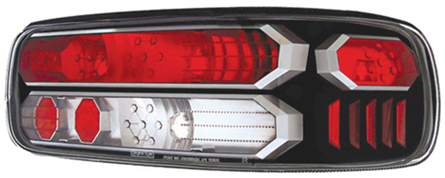 Crystal Eyes™ Tail Lamps; Bermuda Black; IPCW CWT-CE316CB