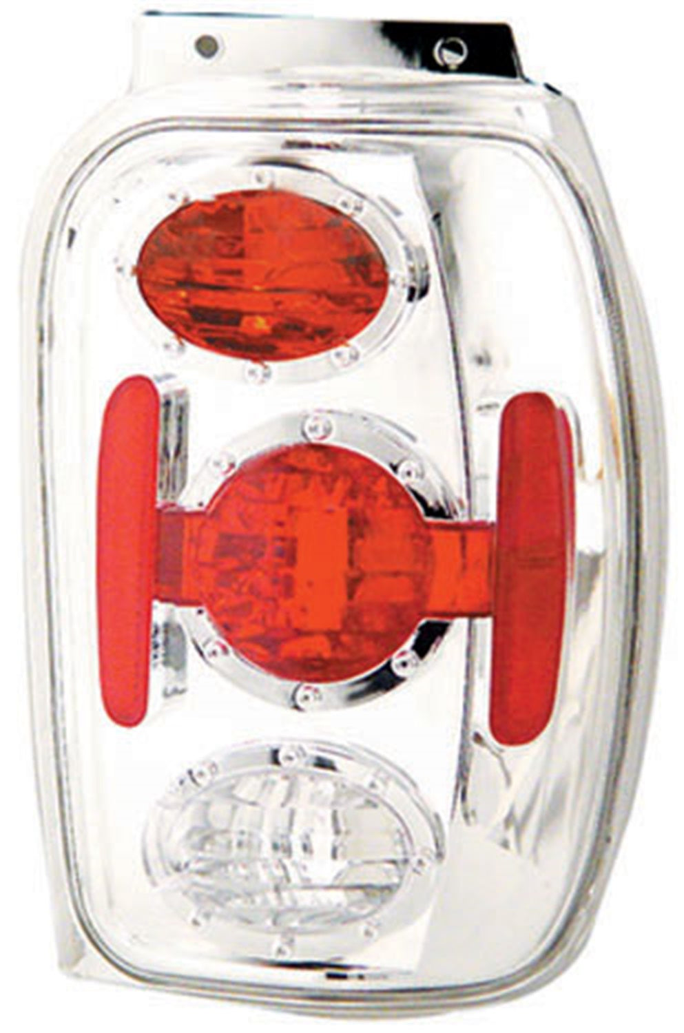 Crystal Eyes™ Tail Lamps; Crystal Clear; IPCW CWT-CE510AC