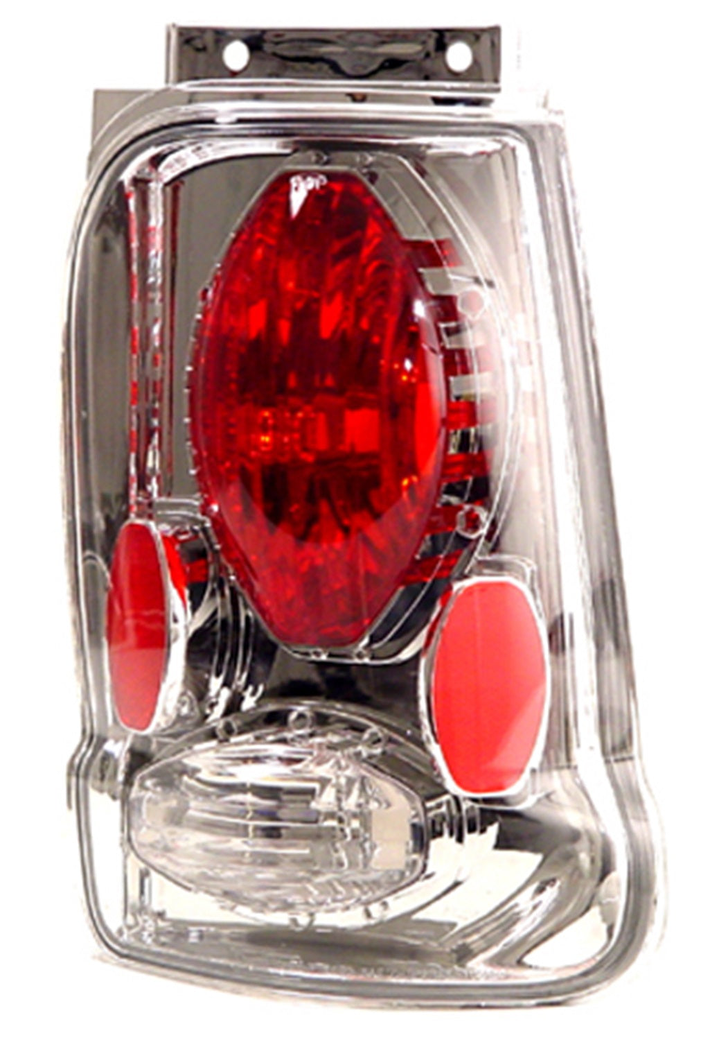 Crystal Eyes™ Tail Lamps; Crystal Clear; IPCW CWT-CE510DC