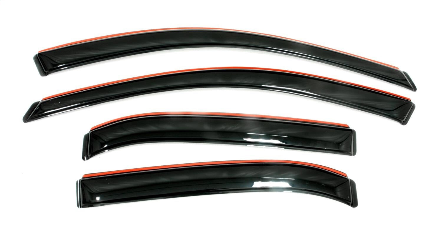 Auto Ventshade AVS 194072 Ventvisor® In-Channel Deflector 4 pc.; Smoke; Auto Ventshade AVS 194072