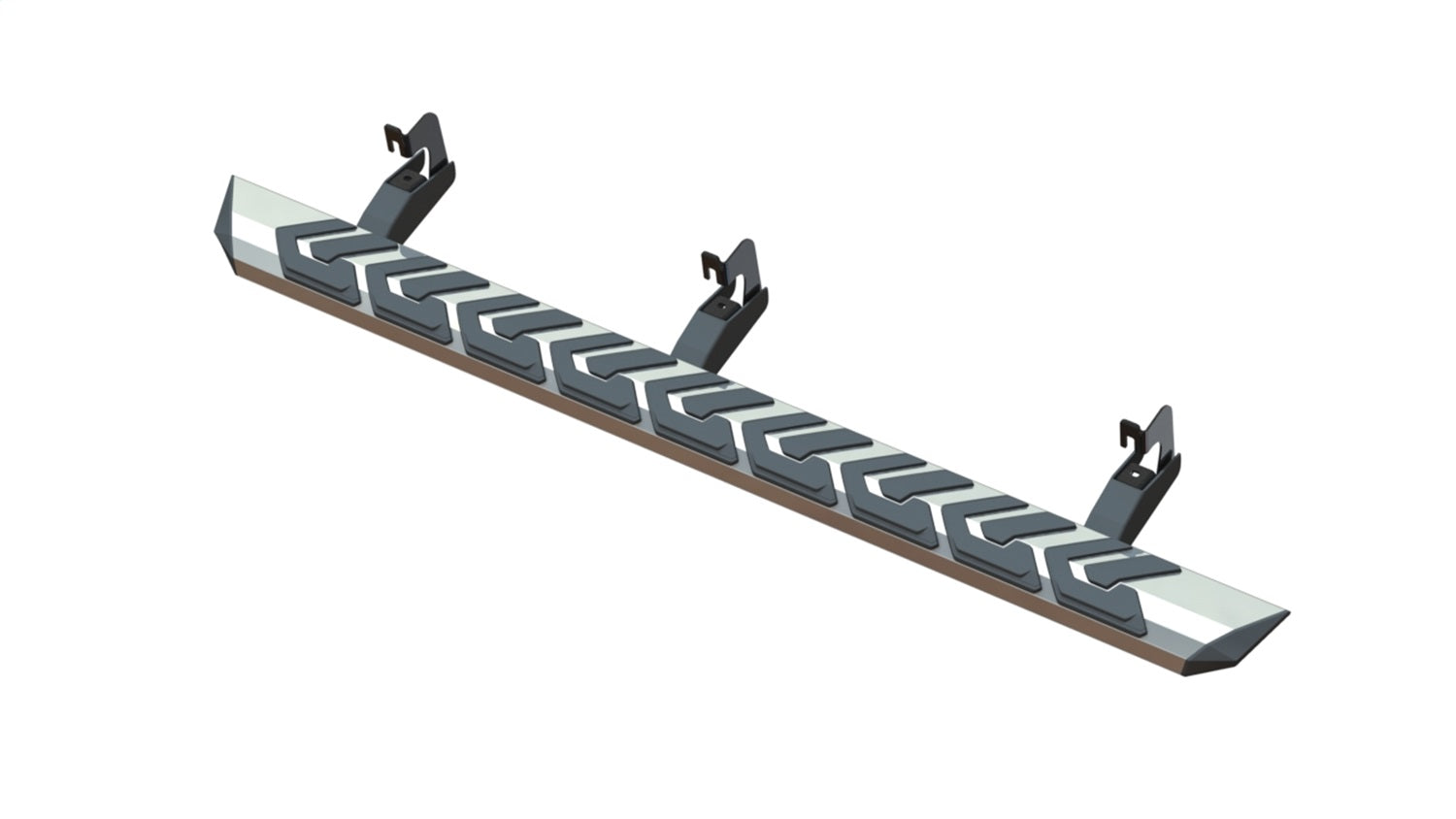 GEM TUBES 400005 T3 Running Board; 87 in.; Aluminum; Premium Chrome Finish; GEM TUBES 400005