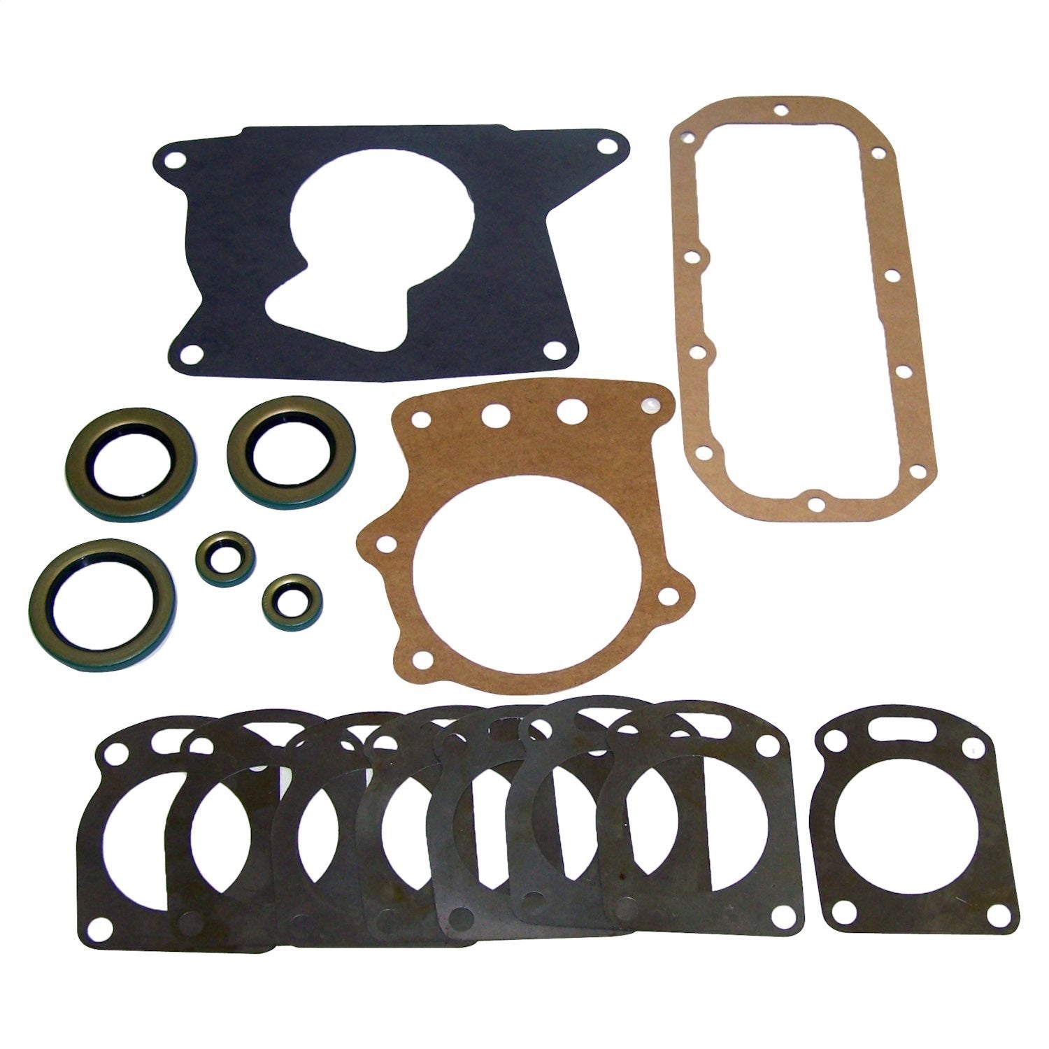 Crown Automotive Jeep Replacement D300GS Transfer Case Gasket And Seal Kit; Includes Gaskets/Seals/Shims; w/Dana 300; Crown Automotive Jeep Replacement D300GS