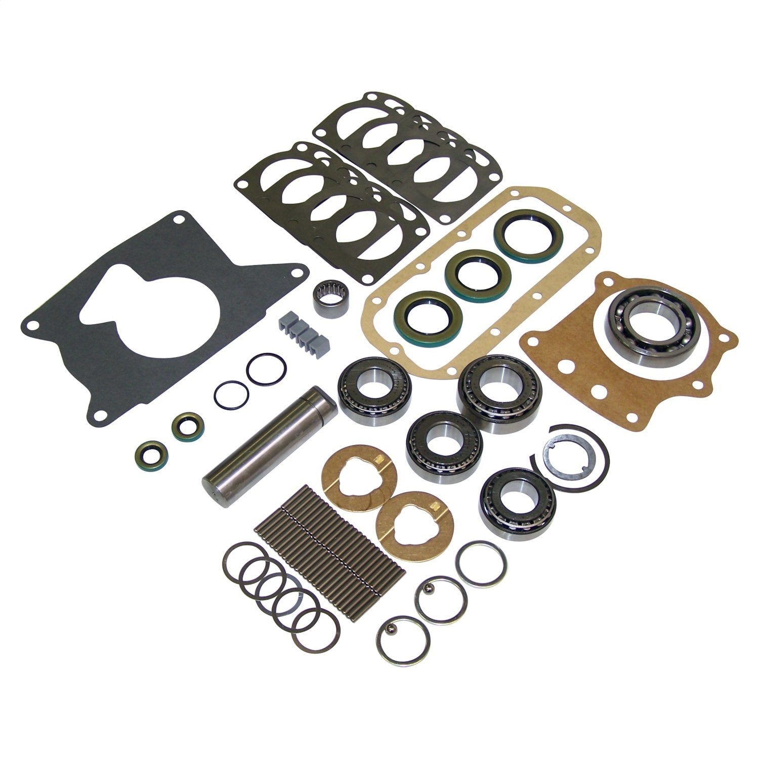 Crown Automotive Jeep Replacement D300MASKIT Transfer Case Overhaul Kit; Incl. Bearings/Seals/Filter And Fork Inserts; Crown Automotive Jeep Replacement D300MASKIT