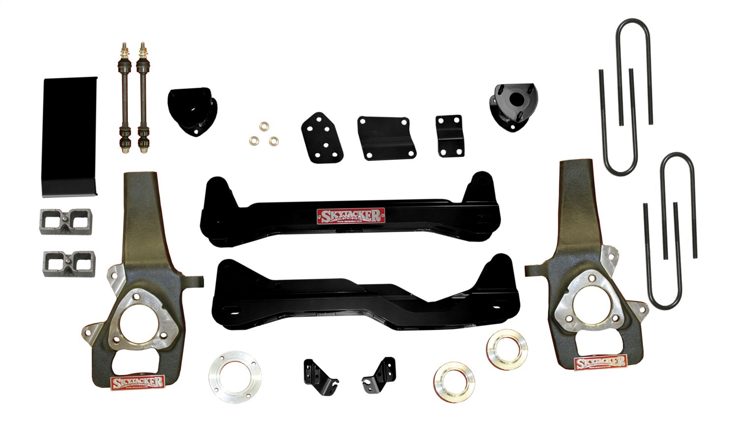Skyjacker D640SSK-B 4in.KIT;06-08DGE 1500;4BLK MA Skyjacker D640SSK-B
