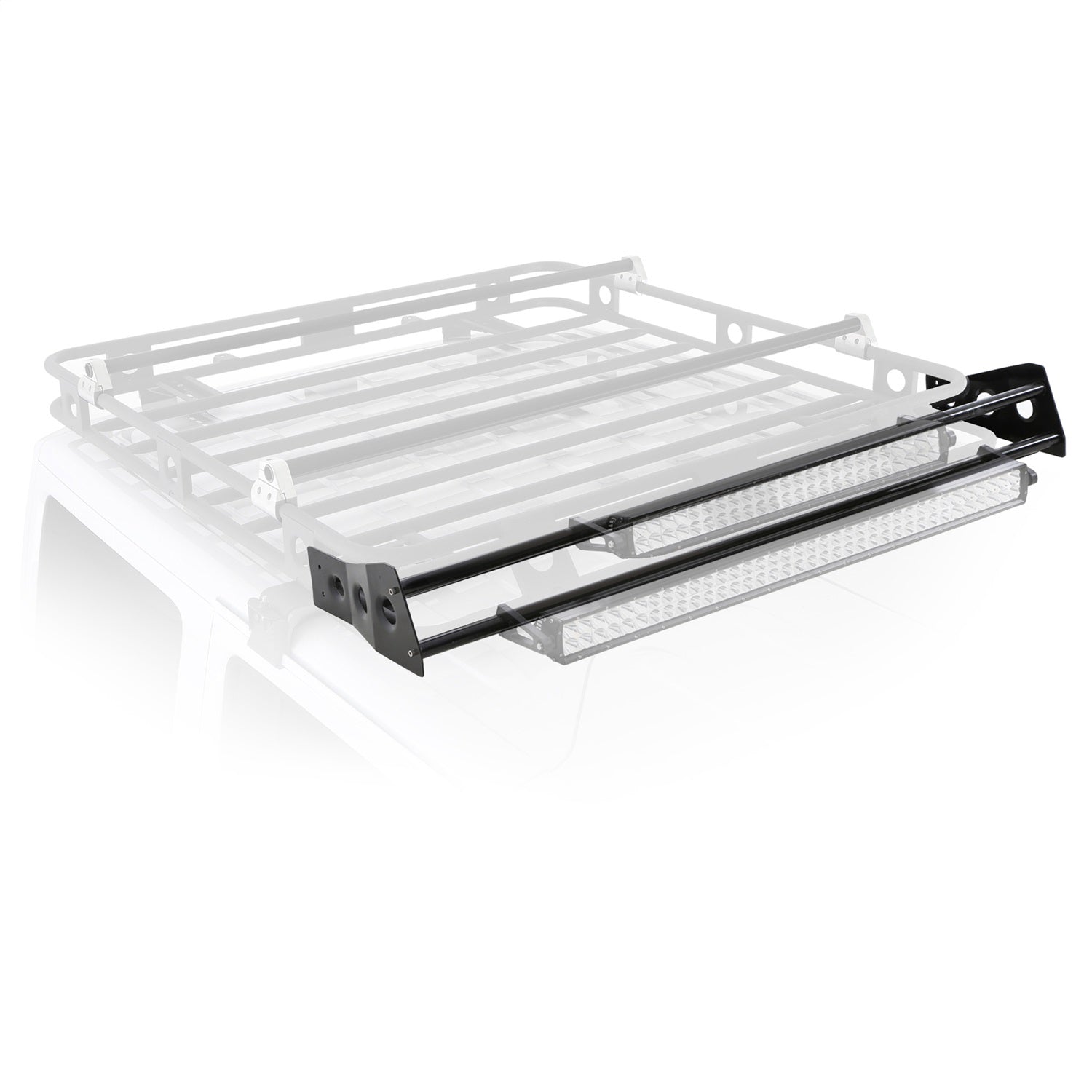 Defender Series LED Light Bar Brackets Smittybilt D8084