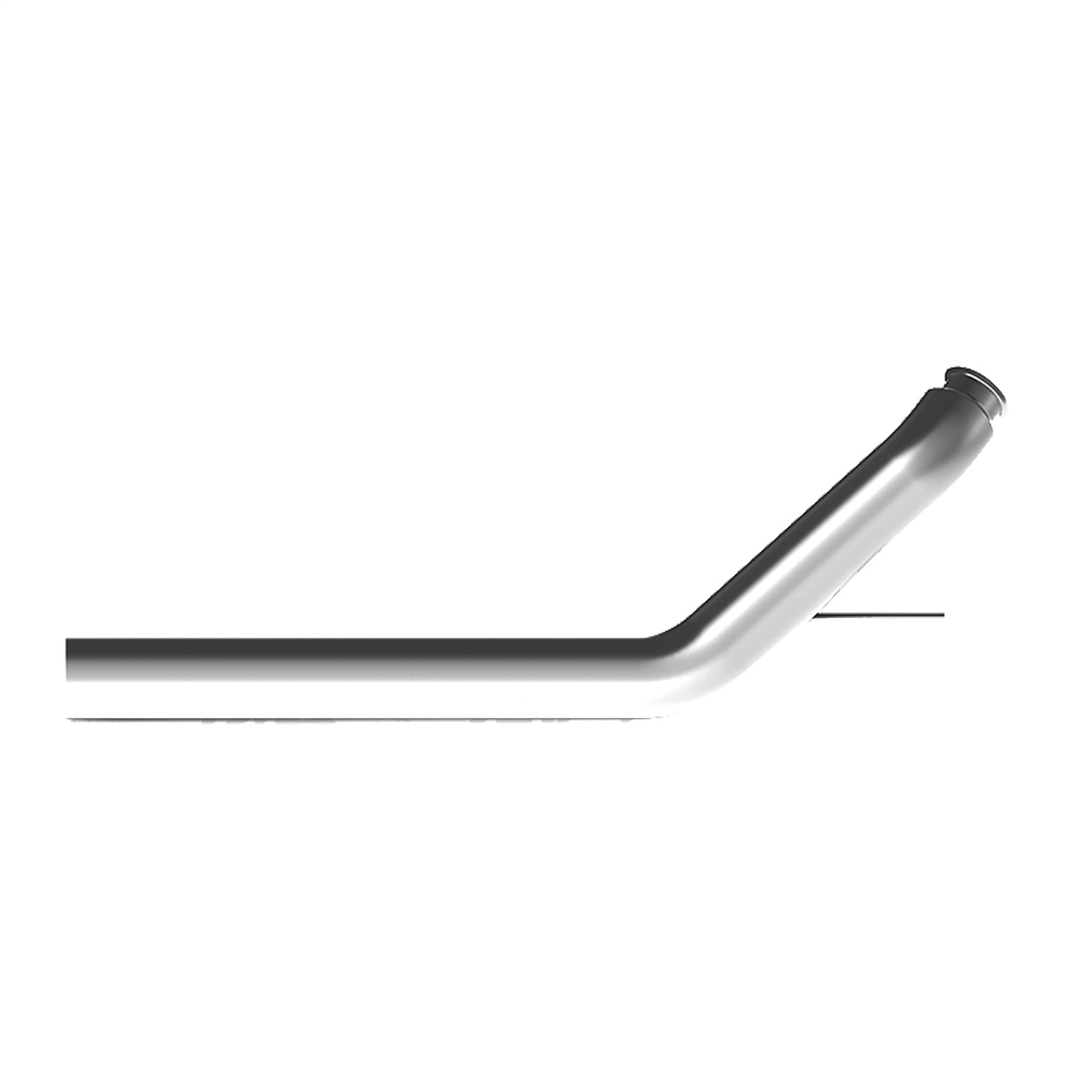 MBRP Exhaust DAL405 Armor Lite Turbocharger Down Pipe; 4 in.; Aluminized; 4 in. Dual Wall Tip; MBRP Exhaust DAL405