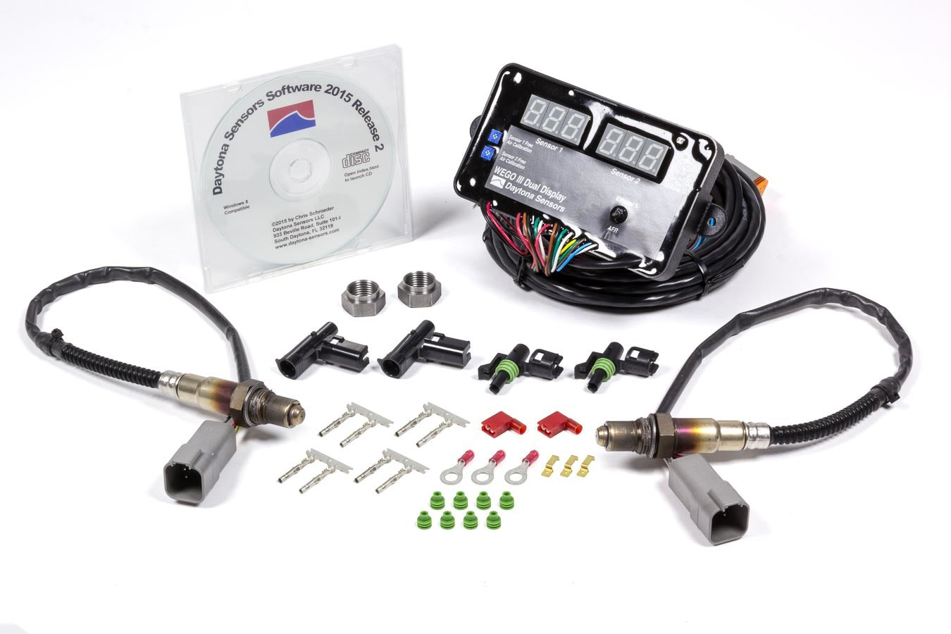 Daytona Sensor 112005 WEGO III Dual Wide-Band Air/Fuel Ratio Kit Daytona Sensor 112005