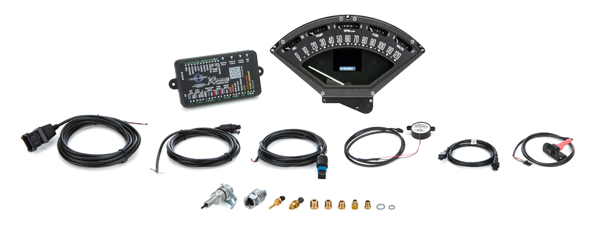 Dakota Digital RTX-55C-X 1955-56 Chevy Car RTX Instrument System Dakota Digital RTX-55C-X