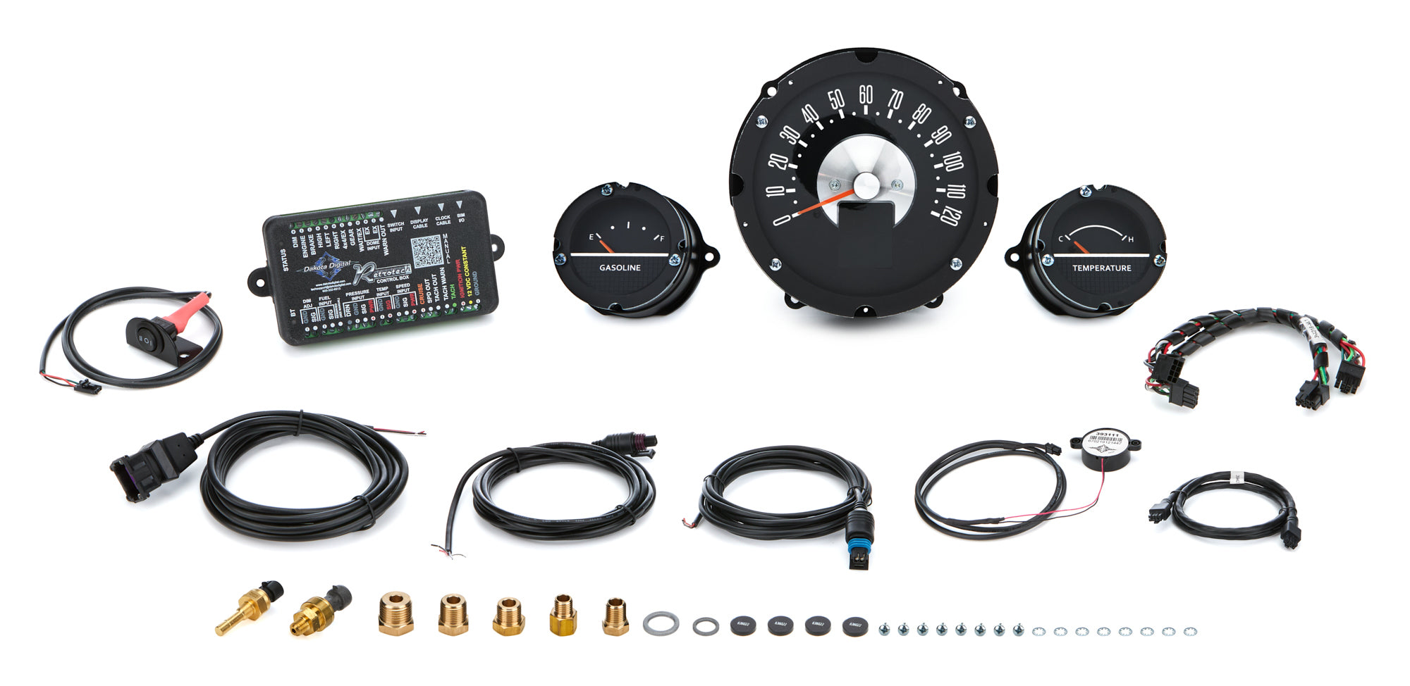 Dakota Digital RTX-57C-X 1957 Chevy Car RTX Instrument System Dakota Digital RTX-57C-X
