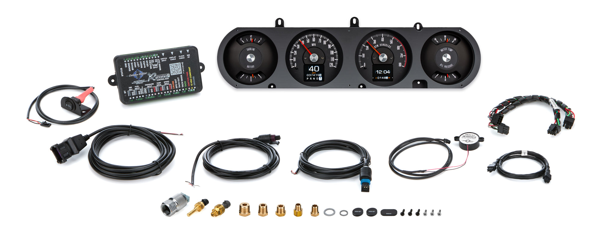 Dakota Digital RTX-64P-GTO-X 1964-67 Pontiac GTO RTX Instrument System Dakota Digital RTX-64P-GTO-X