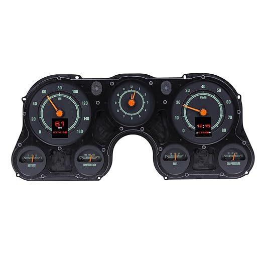 Dakota Digital RTX-67C-PU-X 1967-72 Chevy Truck RTX Instrument System Dakota Digital RTX-67C-PU-X