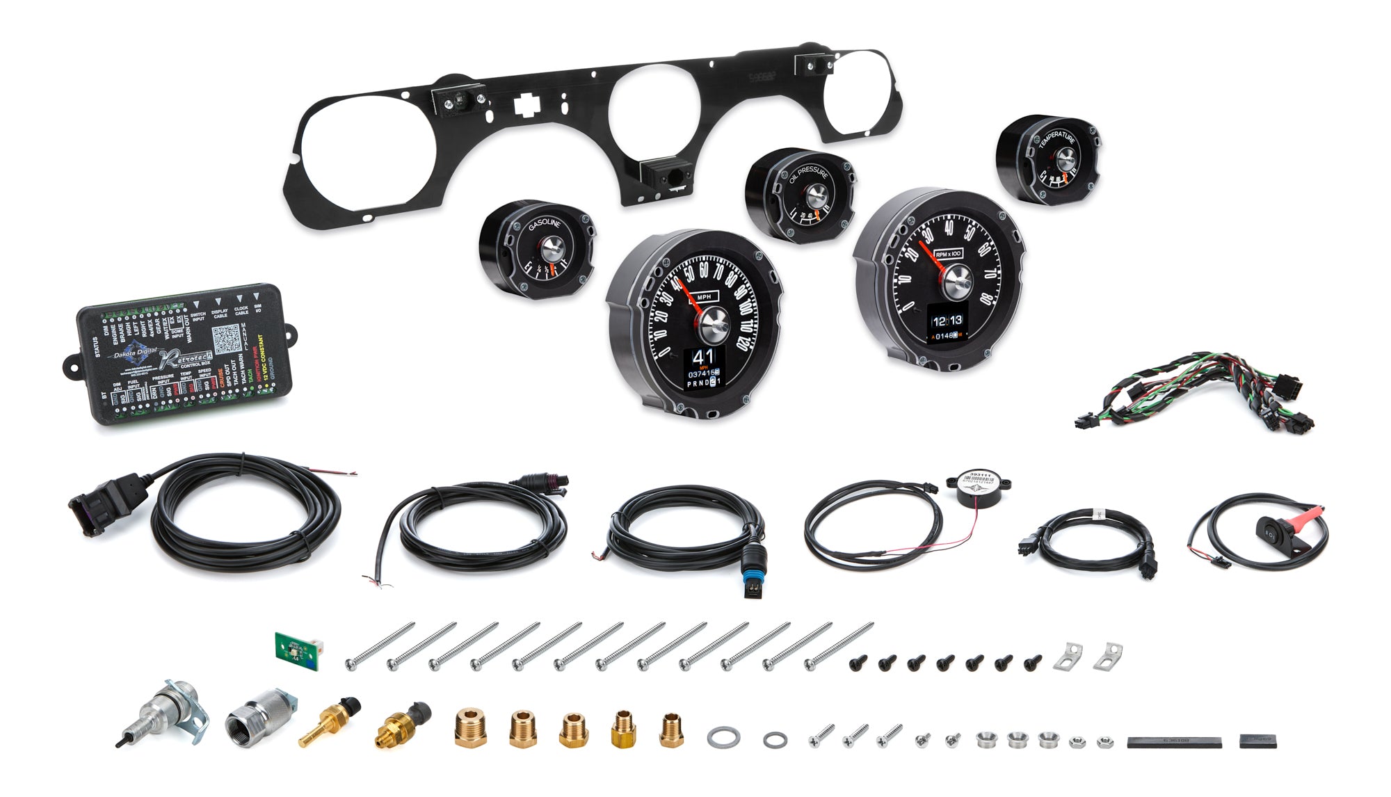 Dakota Digital RTX-67F-MUS-X 1967-68 Ford Mustang RTX Instrument System Dakota Digital RTX-67F-MUS-X
