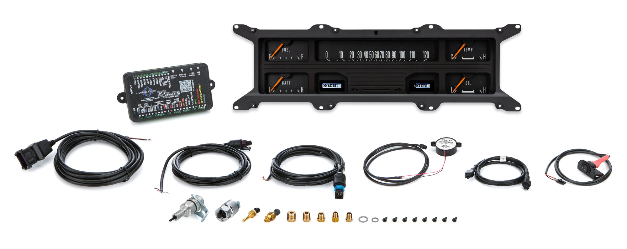 Dakota Digital RTX-67F-PU-X 1967-72 Ford Pickup RTX Instrument System Dakota Digital RTX-67F-PU-X