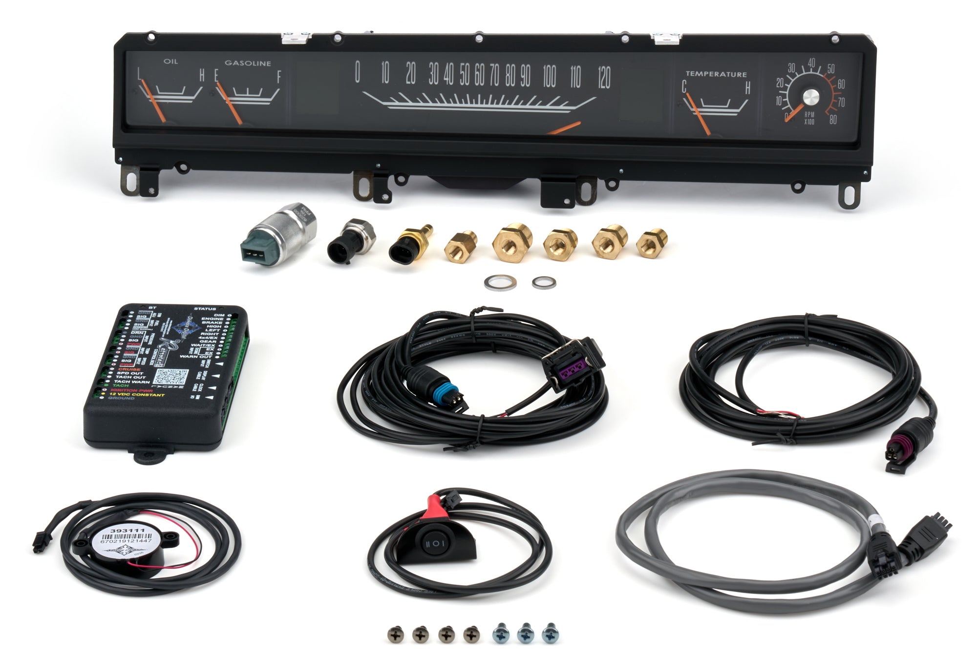 Dakota Digital RTX-68D-STD-X 68-70 B-Body Non-Rallye RTX Instrument System Dakota Digital RTX-68D-STD-X