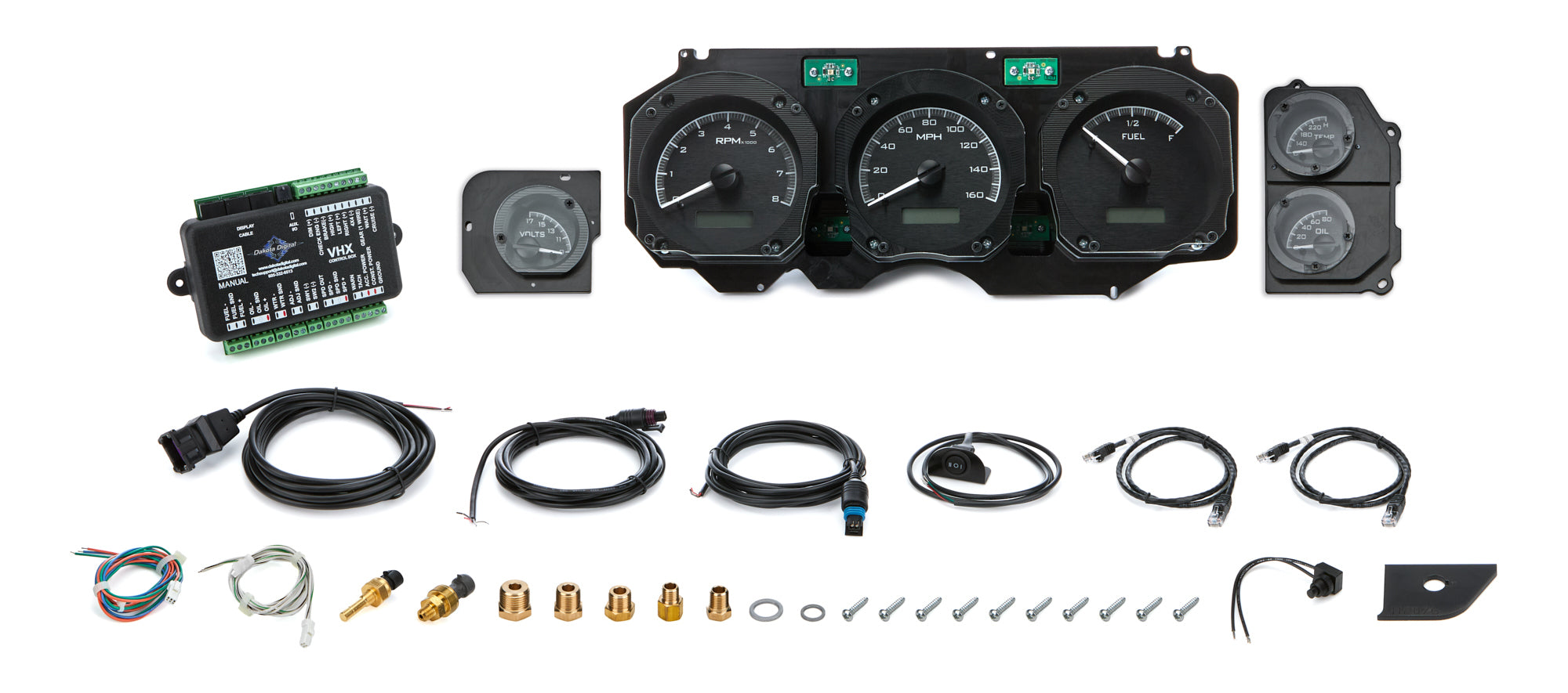 Dakota Digital VHX-70C-CVL-K-W 1970-72 Chevy Chevelle VHX Instrument System Dakota Digital VHX-70C-CVL-K-W