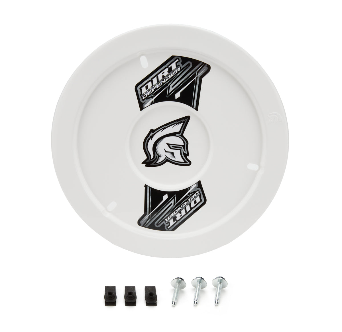 Dirt Defender Racing Products 10130-2 Wheel Cover White GEN II Dirt Defender Racing Products 10130-2