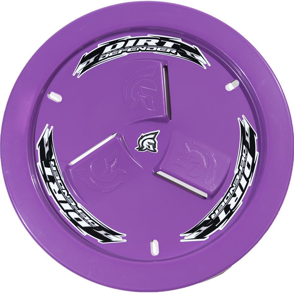 Dirt Defender Racing Products 10200 Wheel Cover Purple Vented Dirt Defender Racing Products 10200