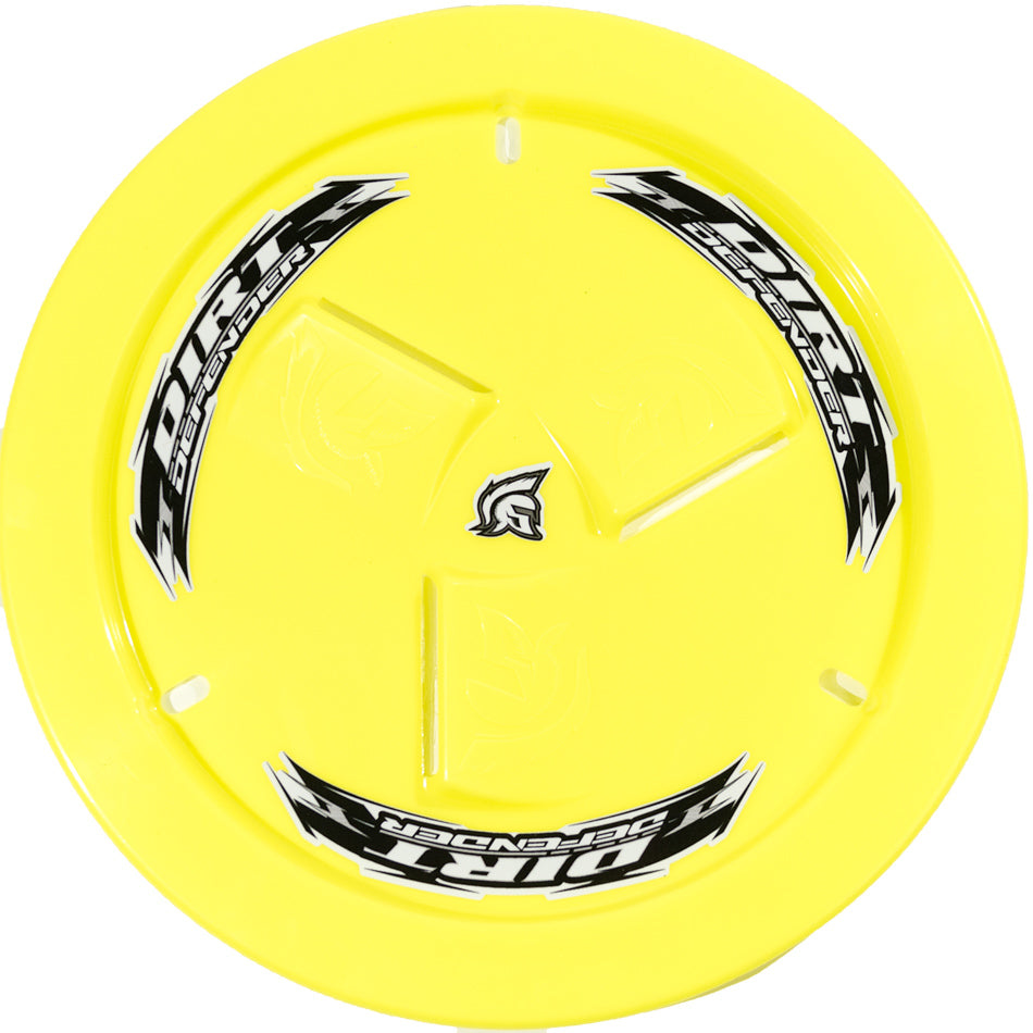 Dirt Defender Racing Products 10270 Wheel Cover Neon Yellow Vented Dirt Defender Racing Products 10270