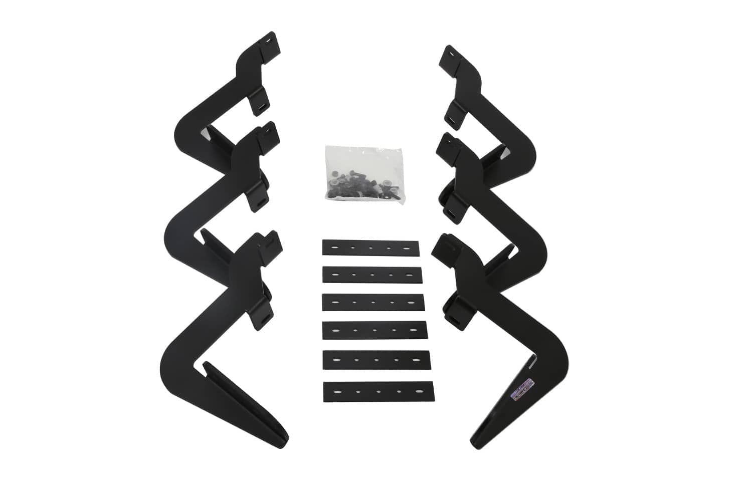 Dee Zee 15327-15311S ROUGH STEP RUNNING BOARDS AND BRACKET KIT 15-25 F150/ 17-25 SUPER DUTY EXTENDED CAB Dee Zee 15327-15311S