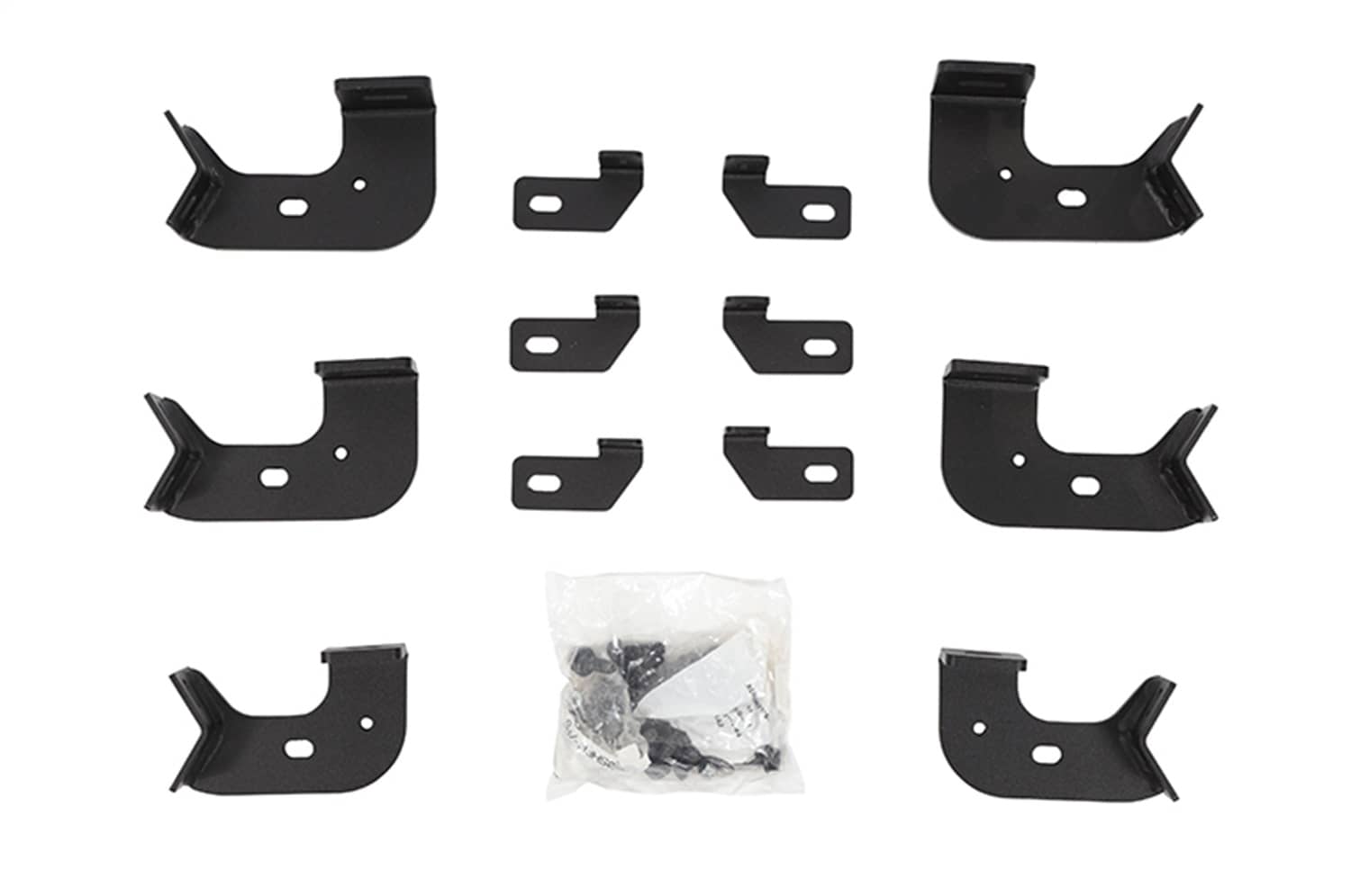 Dee Zee 66346 HEX SIDE STEP BRACKETS 18-26 WRANGLER JL Dee Zee 66346