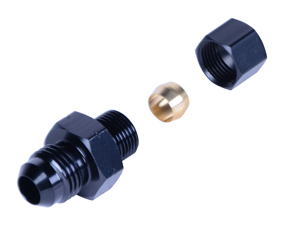 Derale 13044 Fitting 5/16inTube to -6AN Derale 13044