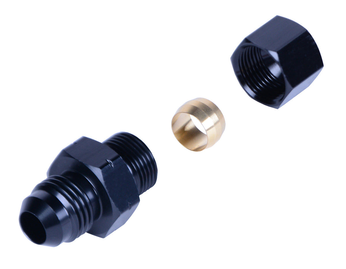 Derale 13045 Fitting 3/8inTube to -6AN Derale 13045